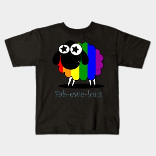 Fabulous: Fab-ewe-lous Kids T-Shirt